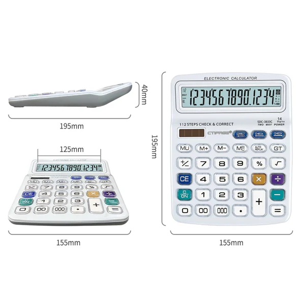 CTIFREE Calculator SDC-3833C
