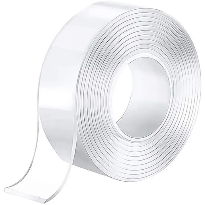 Nano tape (Double sided Washable silicon Transparent tape) Transparent Waterproof tape