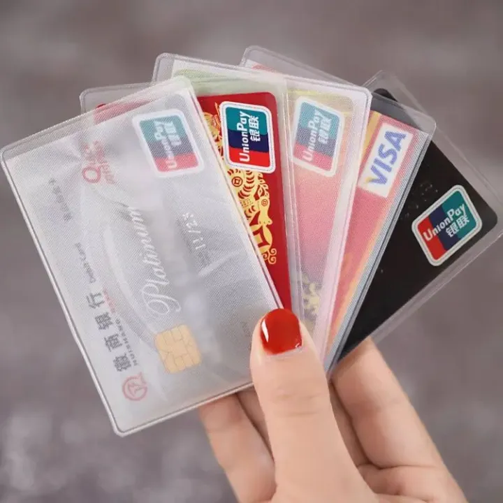Pack of 5 quality ATM & Id Card Covers