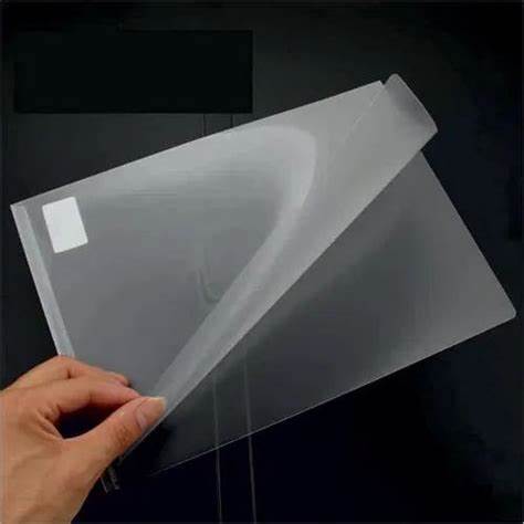 Transparent L Shape A4 Folders, For Office & College